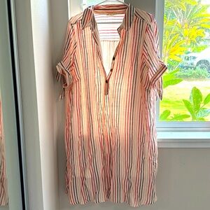 EUC flowy striped dress from indigo Rose